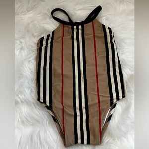 Burberry Infant / Baby One Piece Bathing Suit / Swim Suit